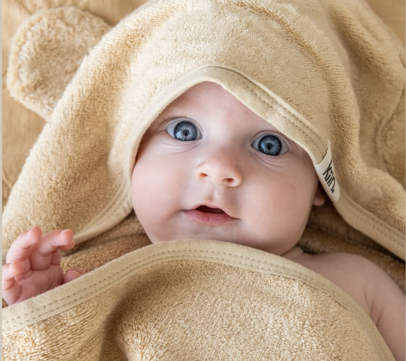 Kin baby Hooded Towel - Kiin Baby